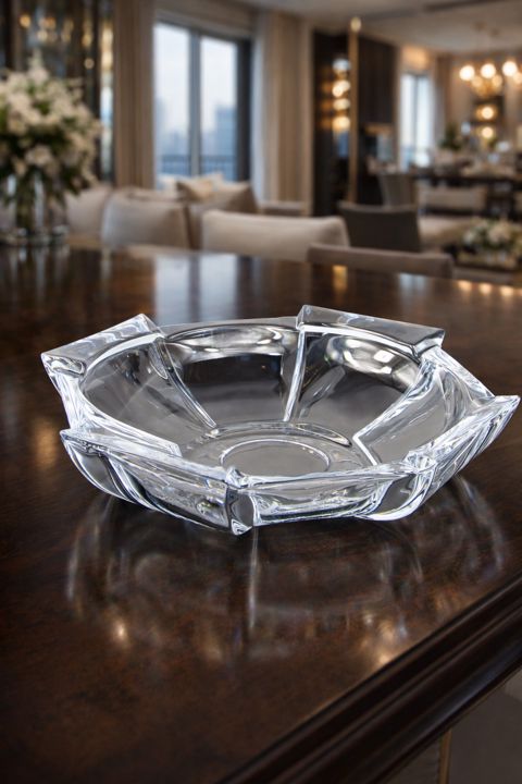 Meyvə qabı Mondo Stage, büllur, şəffaf, 32x7.5 sm — Bakı