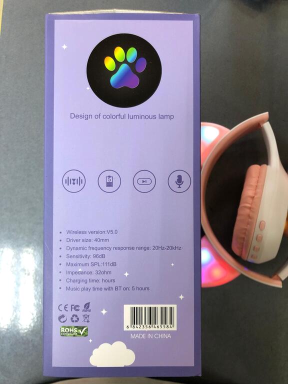 İşıqlı bluetooth qulaqcıq — Səs texnikası, Bakı (4)