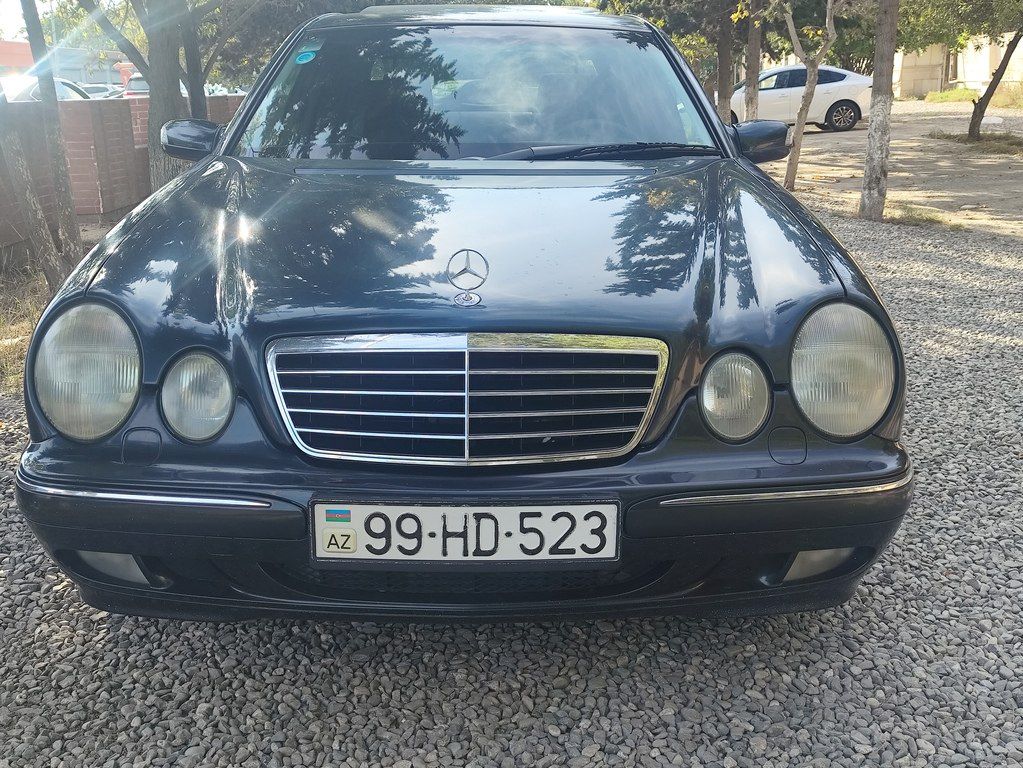 Mercedes E 320, 3.2 L, 2000 il, 291 150 km 99-HD-523 — Avtomobillər, Bakı