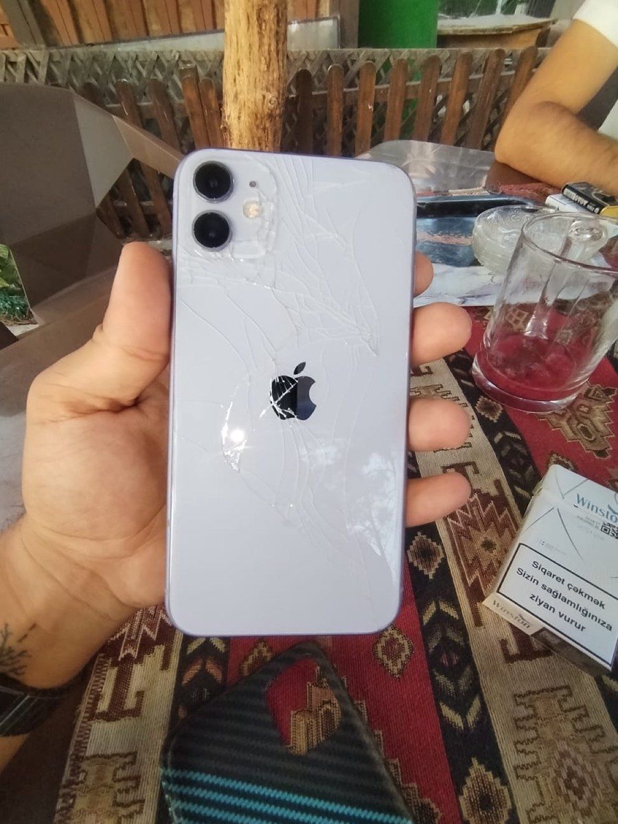 Apple iPhone 11 Purple 128GB/4GB — Smartfonlar, Bakı (3)