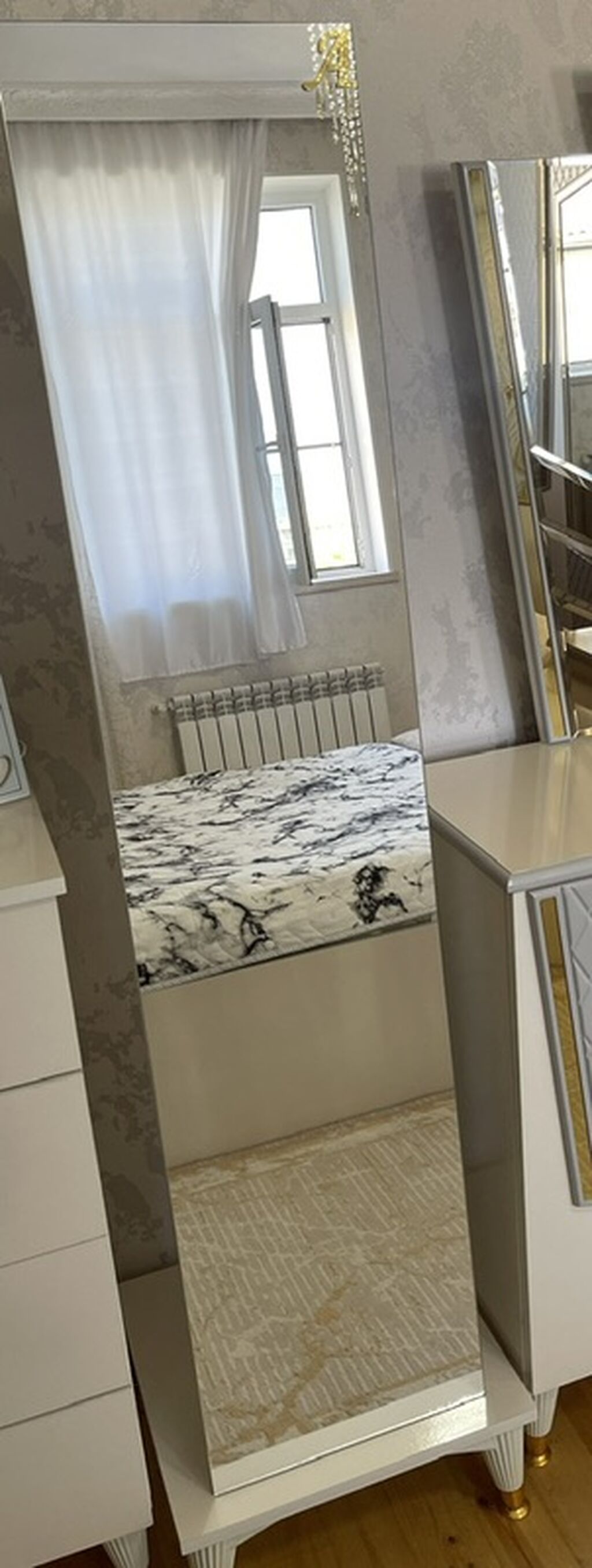 Güzgü Döşəmə üstü, Düzbucaqlı, Çərçivə ilə — Aynalar, Digah (2)