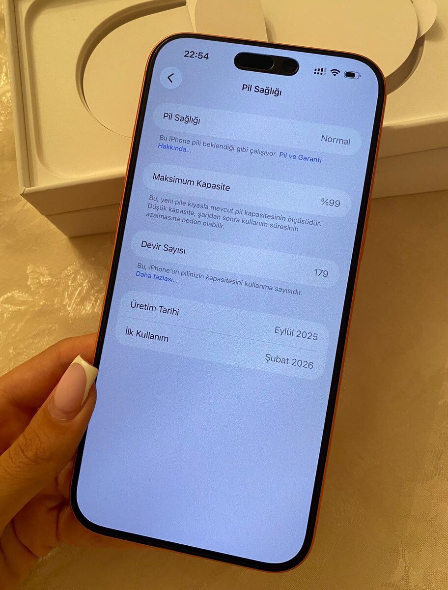 Apple iPhone 17 Pro Max Cosmic Orange 256GB/12GB — Smartfonlar, Bakı (2)