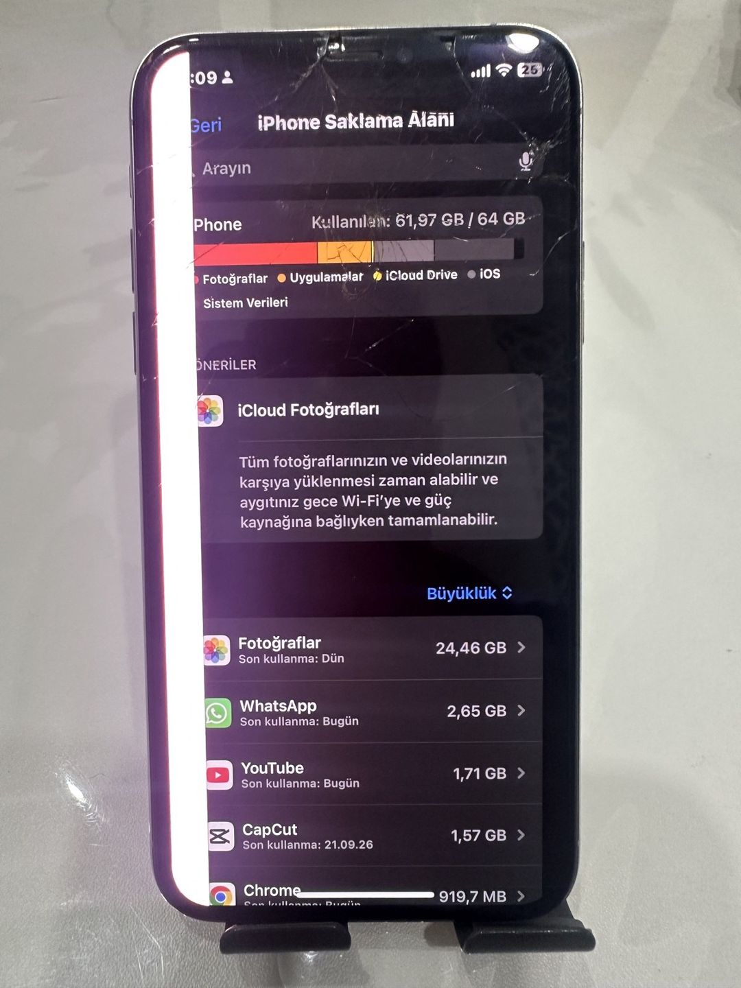 Apple iPhone XS Gold 64GB/4GB — Smartfonlar, Bakı (4)