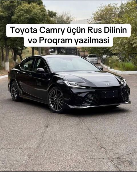 Toyota Camry, Highlander dil və proqram yazılması — Bakı
