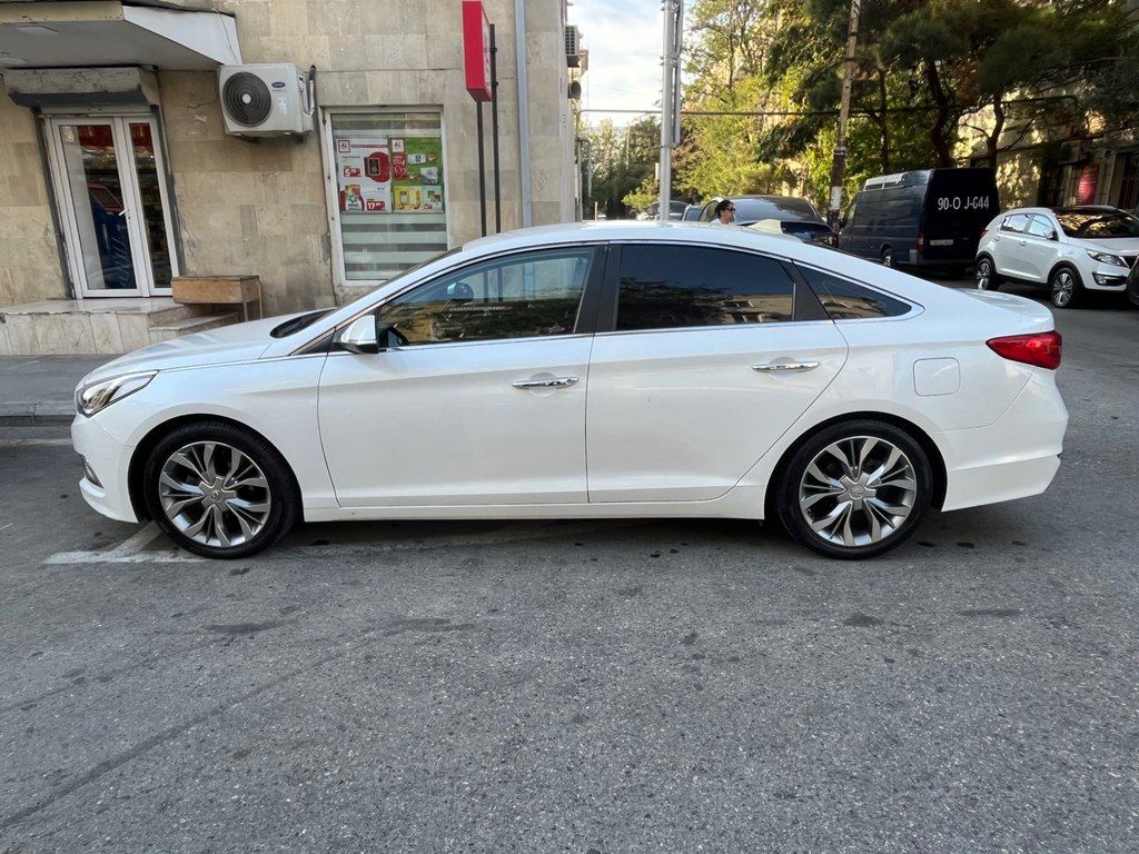 Hyundai Sonata, 2.0 L, 2015 il, 185 000 km 77-LS-709 — Avtomobillər, Bakı (2)