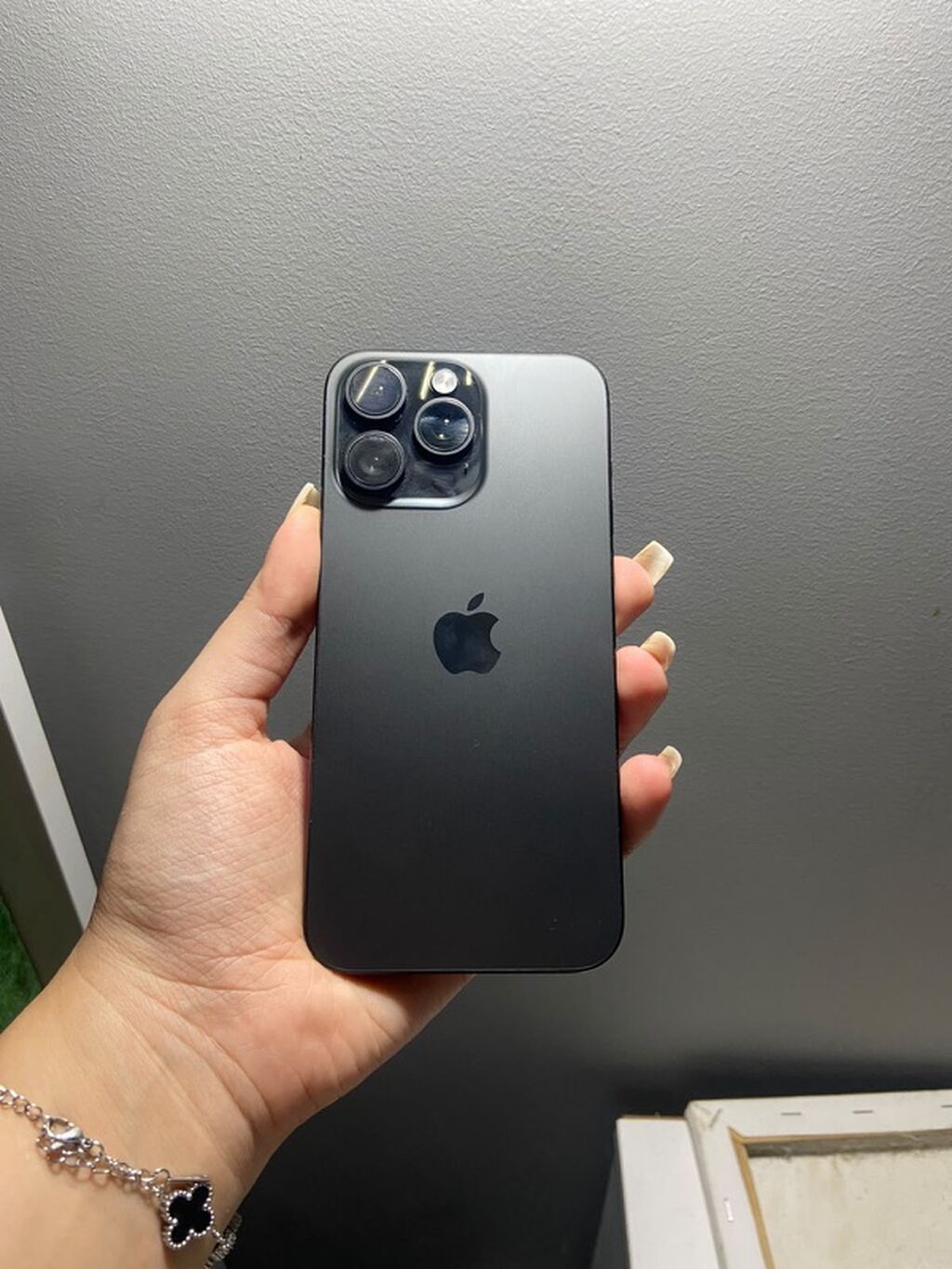 IPhone 15 Pro Max, 256 GB, Qara, Face ID — Apple iPhone, Bakı