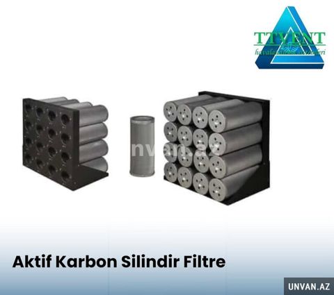 Havalandırma üçün Qoxu Tutucu Karbon Silinder — Bakı