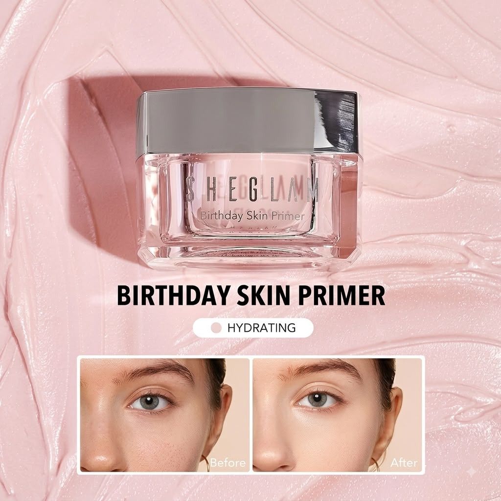 Makiyaj üçün praymer No Brand Birthday Skin Smoothing Rose, 30 ml — Mallar, Bakı (2)