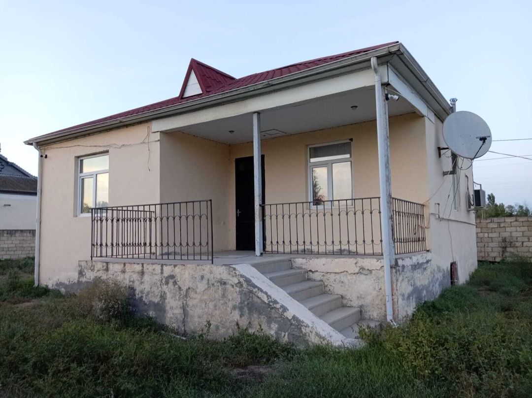 Satılır 3 otaqlı həyət evi/bağ evi 60 m² — Ev, villa, Sabirabad (3)