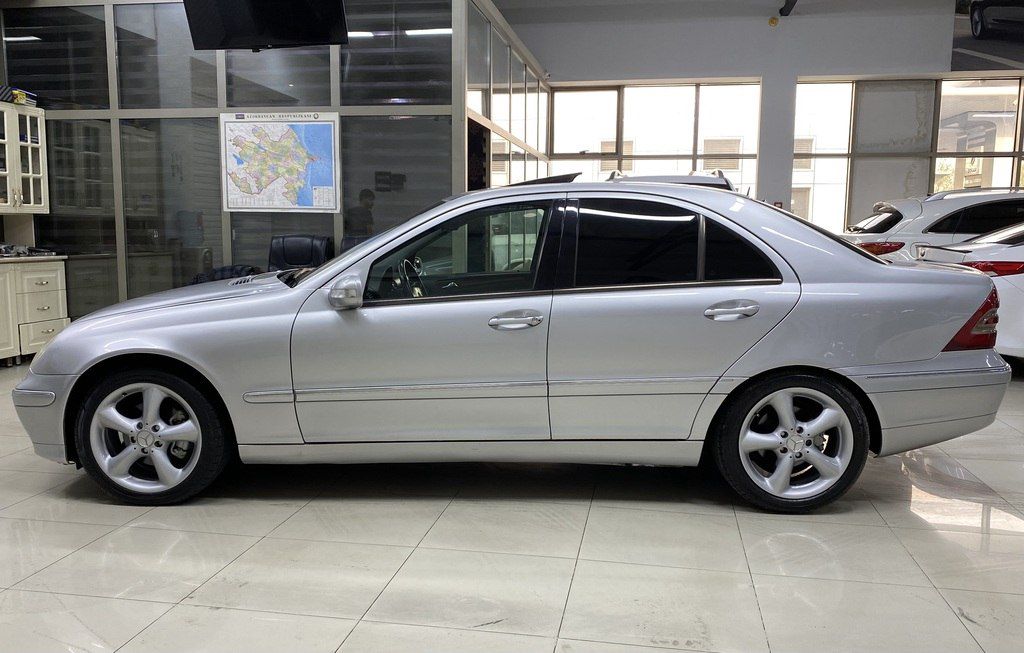 Mercedes C 200, 2.0 L, 2001 il, 299 000 km — Avtomobillər, Sumqayıt (6)
