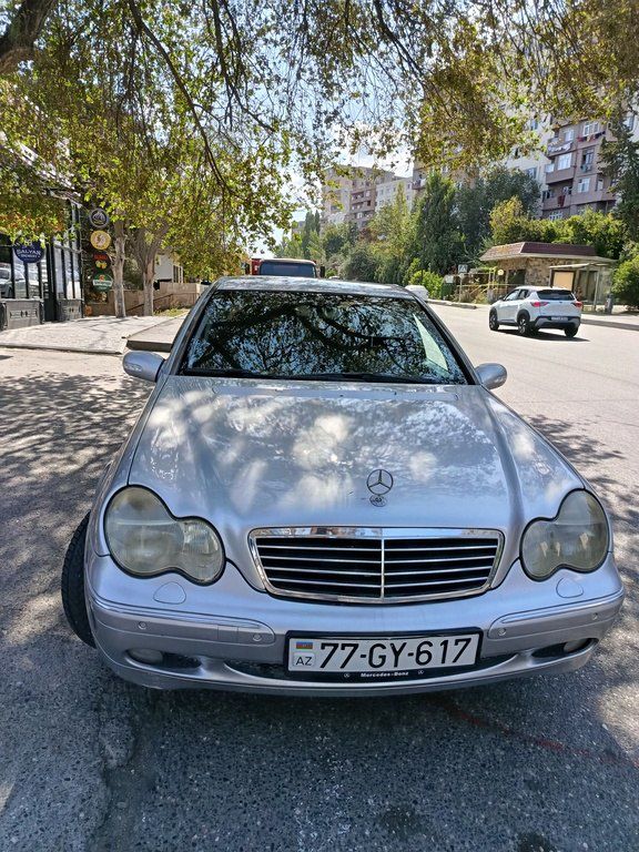 Mercedes C 240, 2.6 L, 2000 il, 518 000 km 77-GY-617 — Avtomobillər, Bakı (2)
