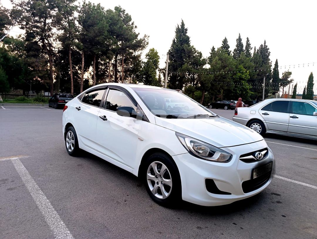 Hyundai Accent 1.4 L, 2014, 30 000 km — Avtomobillər, Şirvan (7)