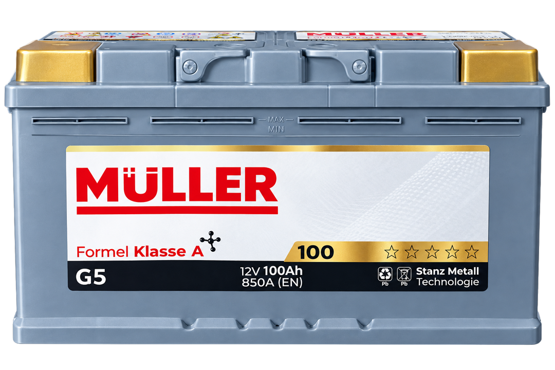 Müller 100 ah - 850 sae — Akkumulyatorlar, Bakı