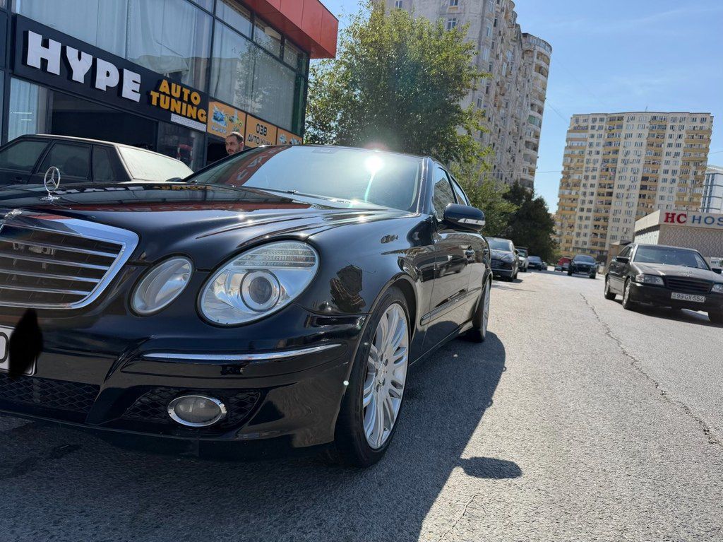 Mercedes E 350, 3.5 L, 2007 il, 286 120 km — Avtomobillər, Bakı (3)