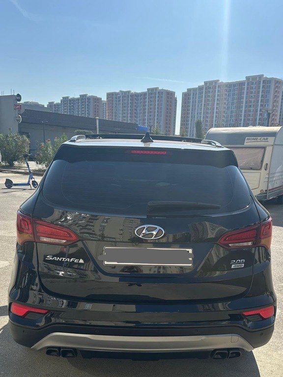 Hyundai Santa Fe, 2.0 L, 2017 il, 158 000 km — Avtomobillər, Bakı (2)