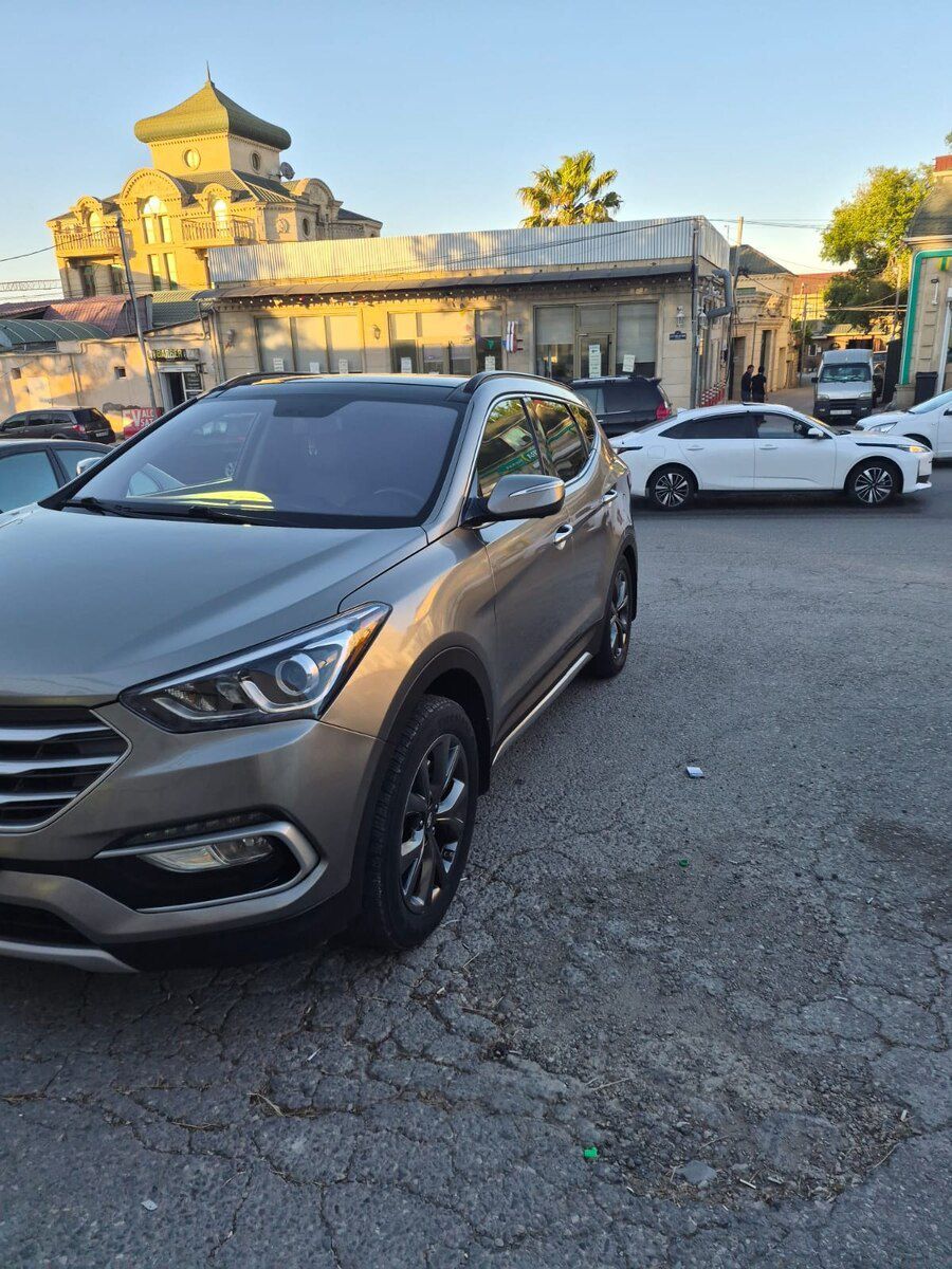 Hyundai Santa Fe, 2017 il — Avtomobillər, Bakı (3)