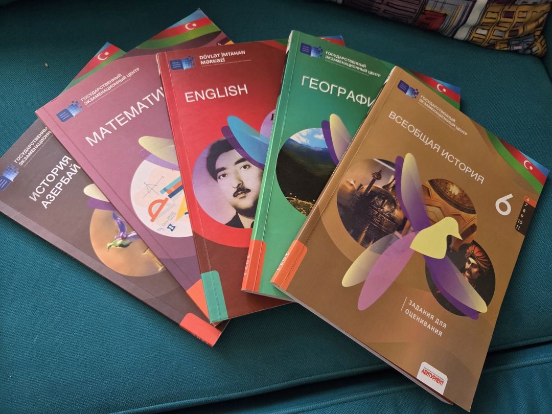 Учебники и тесты (6,7,8,9 класс) — Məktəb və təhsil malları, Bakı (5)