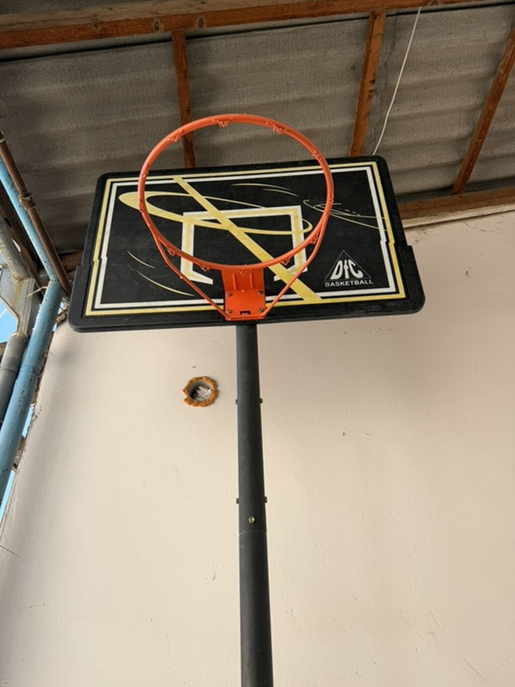Daşına bilən basketbol dəsti İşlənmiş Basketball dirəyi.Dəmirlərin — Top oyunları, Digah (2)