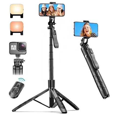 Bluetoothlu Tripod Selfi Çubuğu — Bakı