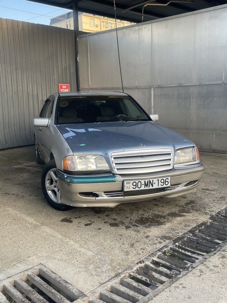 Mercedes C 200, 2.0 L, 1995 il, 600 000 km 77-TN-212 — Avtomobillər, Bakı (6)