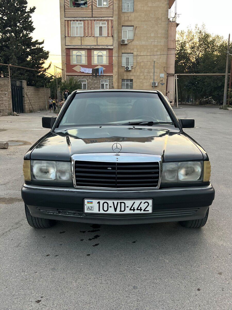 Mercedes 190, 1992 il 10-VD-442 — Avtomobillər, Bakı (3)