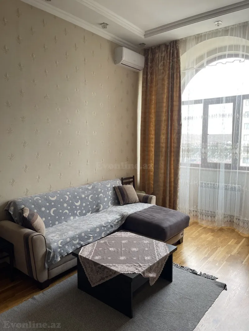 Kirayə verilir 2 otaqlı Mənzil Yeni tikili 50 m² Bakı, Yasamal r., İnşaatçılar m — Mənzil, Bakı (3)