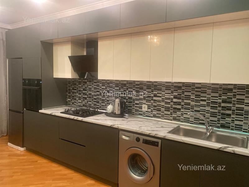 Kirayə 2 otaqlı Bina evi menzil (Yeni tikili), 90 m², Nizami rayonu — Mənzil, Bakı (7)