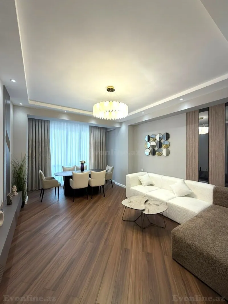 Satılır 3 otaqlı Mənzil Yeni tikili 115 m² Bakı, Binəqədi r., Azadlıq prospekti m — Bakı