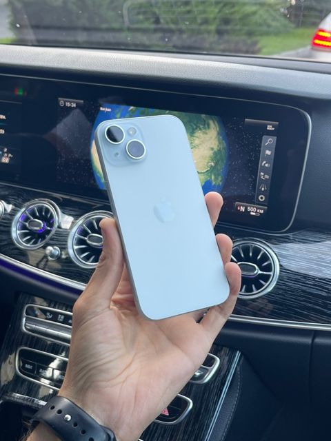 Apple iPhone 15 Blue 128GB/6GB — Bakı
