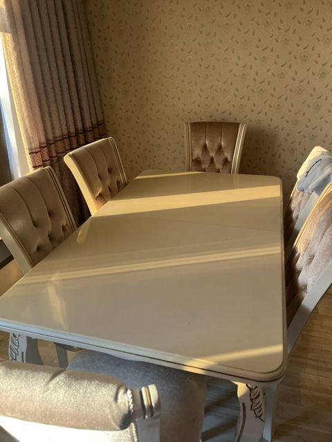Qonaq otağı üçün, İşlənmiş, Açılan, 6 stul — Bakı