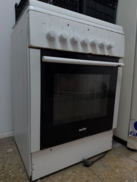 Elektrik sobası Ayrıca dayanan, 4 gözlü, İşlənmiş — Bakı