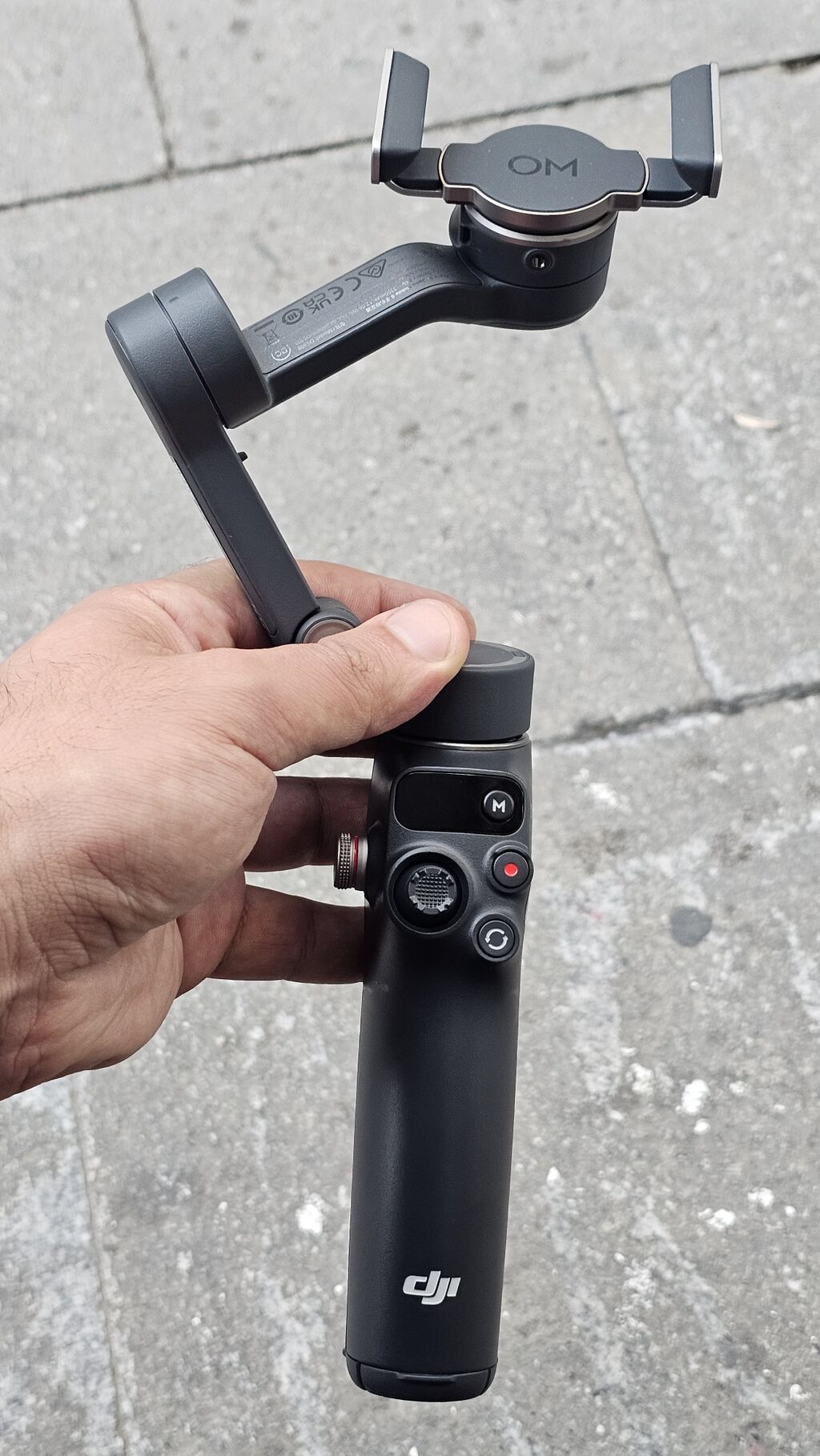 DJI OM (Osmo Mobile) smartfon stabilizatoru - 3 oxlu əl gimbalı — Tripod, steadicam, video işıq, Bakı (6)
