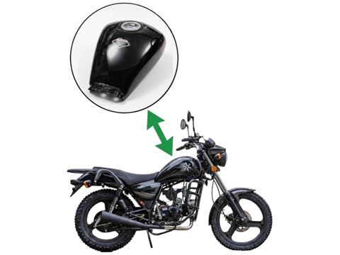 Klassik motosiklet üçün yanacaq çəni Zontes — Bakı