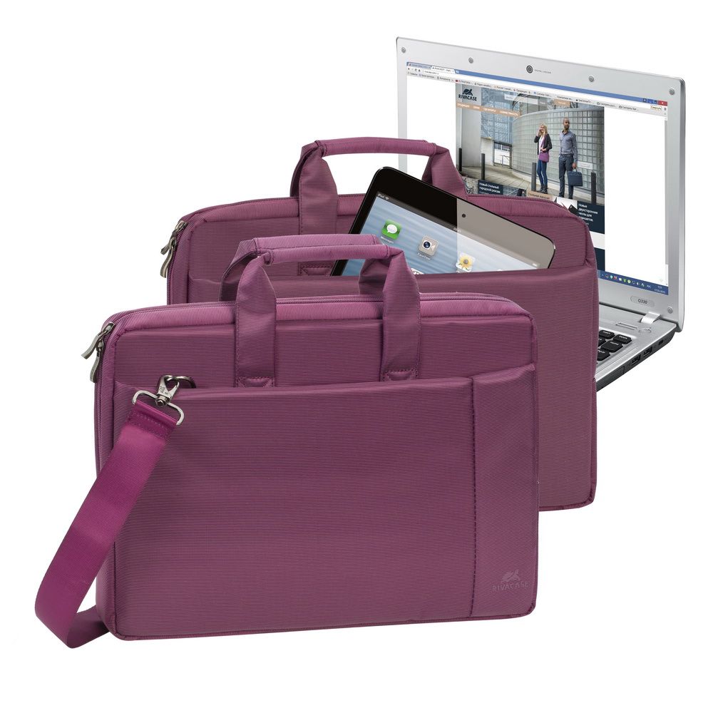 Noutbuk çantası 15.6 Rivacase 8231 Purple — Mallar, Bakı (2)