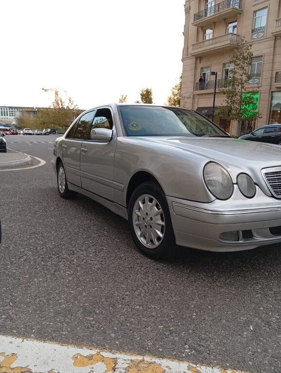 Mercedes E 220, 2.2 L, 2000 il, 555 000 km — Avtomobillər, Bakı (5)