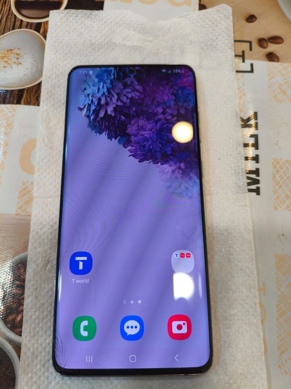 Samsung Galaxy S20 Plus, 256 GB, rəng - Boz, Barmaq izi — Samsung, Digah (2)