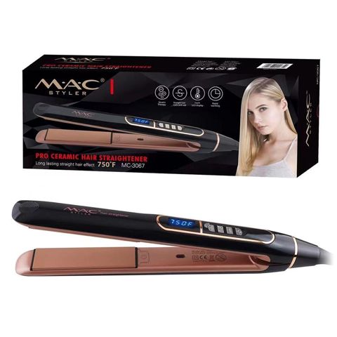 Mac Professional Saç Düzləşdiricisi Mac Styler MC-3067 Saç Düzləşdirici fen — Bakı