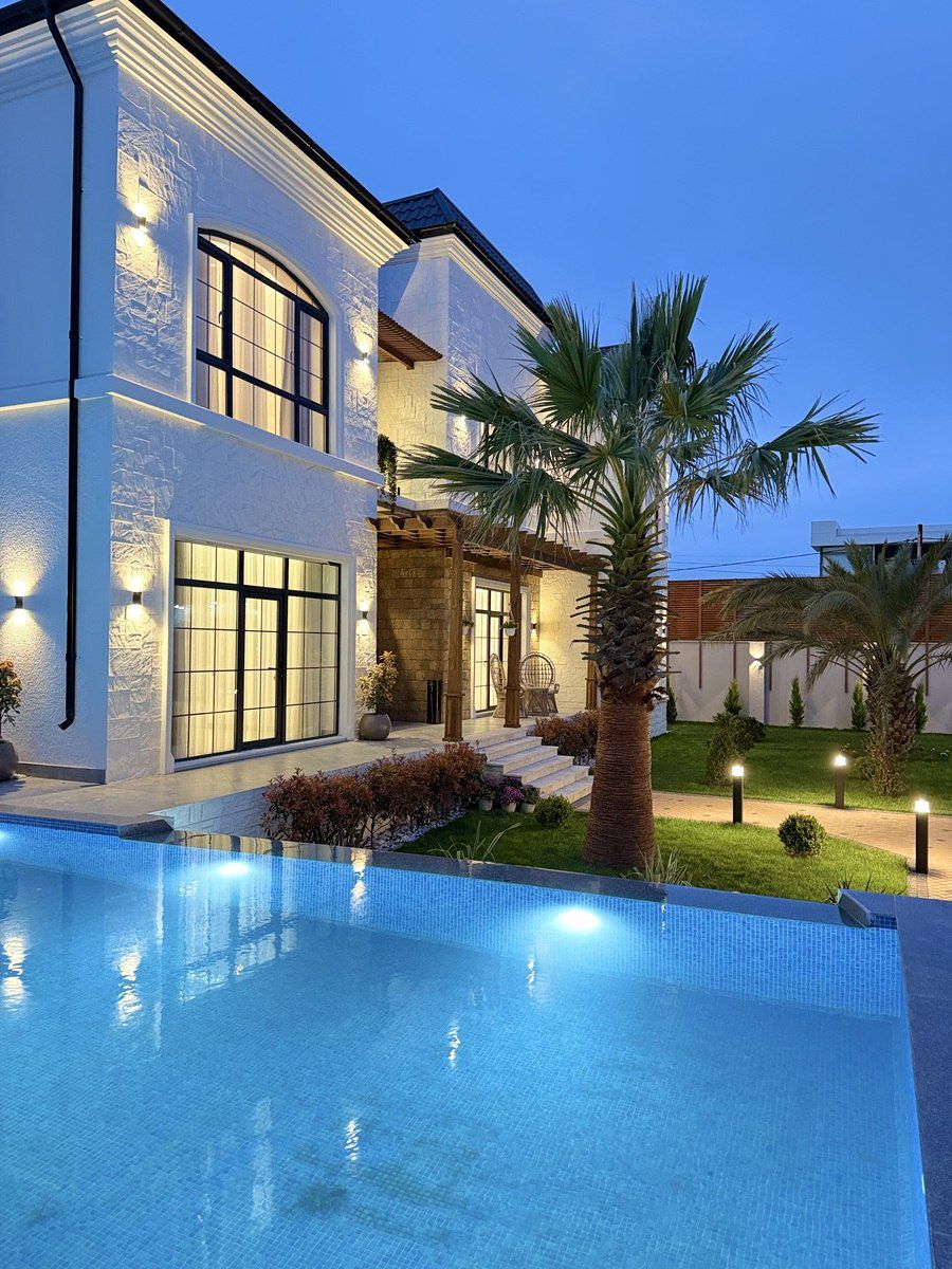 Satılır 6 otaqlı həyət evi/bağ evi 400 m² — Ev, villa, Bakı (4)