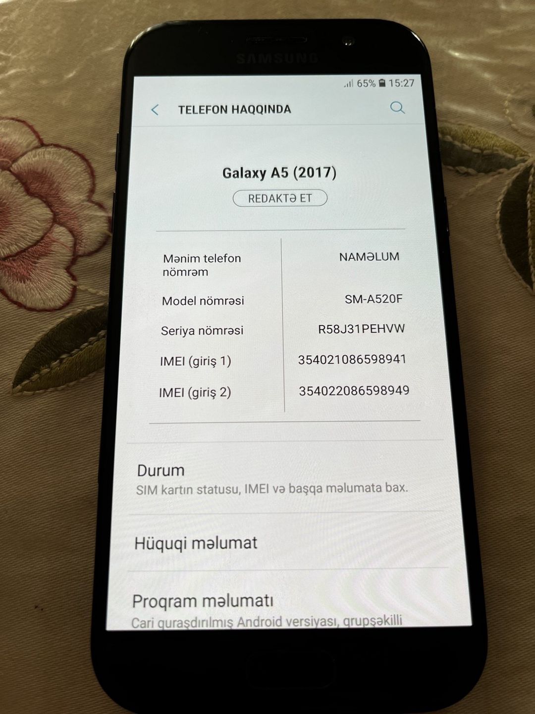 Samsung Galaxy A05 Black 64GB/4GB — Smartfonlar, Göyçay (4)