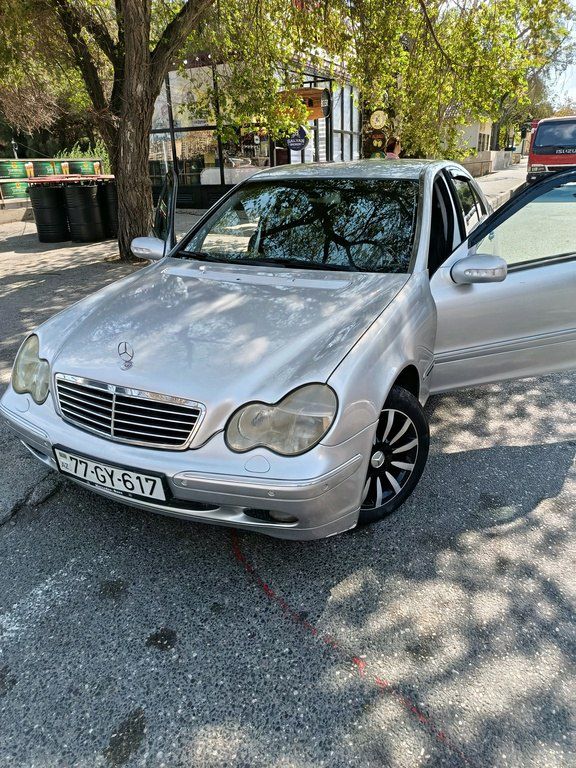 Mercedes C 240, 2.6 L, 2000 il, 518 000 km 77-GY-617 — Avtomobillər, Bakı