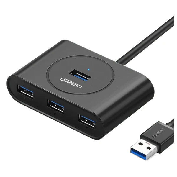 Ugreen CR113 USB 3.0 Hub 1m Black 20291 — Bakı