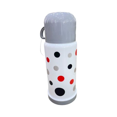 Termos ZTW-T10, şüşə/plastik, ağ, 400 ml — Bakı