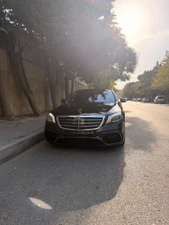 Mercedes S 500 4MATIC, 4.7 L, 2015 il, 157 000 km — Avtomobillər, Bakı (2)