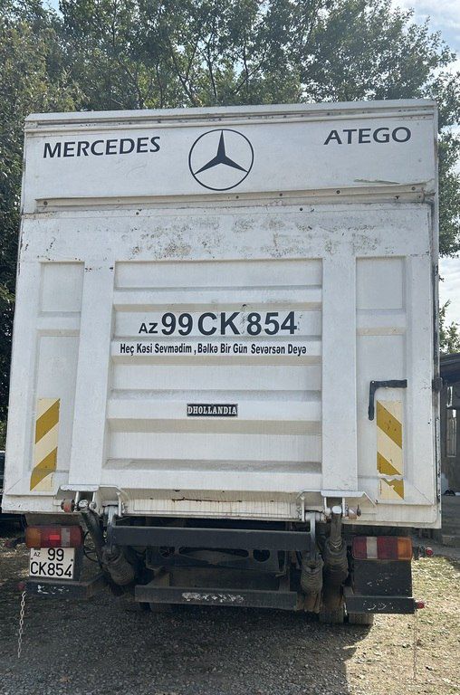 Mercedes Atego 815, 4.3 L, 2000 il, 350 000 km 99-CK-854 — Yük maşınları, Bərdə (8)