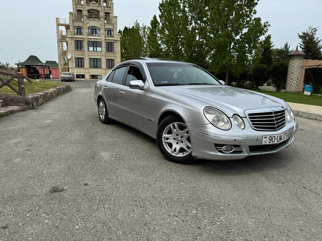 Mercedes E 220, 2.2 L, 2008 il, 350 000 km 90-UM-379 — Avtomobillər, Xaçmaz (7)
