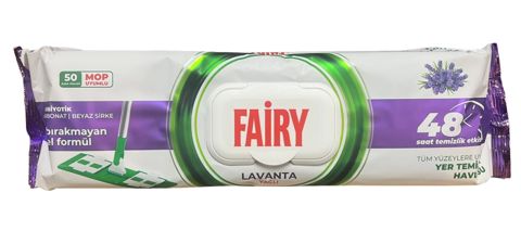 Nəm salfetlər Fairy Lavanda, 50 əd — Bakı