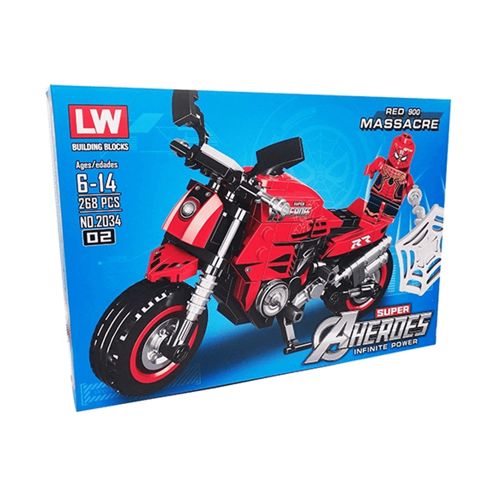 Konstruktor Super AHeroes NO.2034, 268 element, 6+ yaş — Bakı