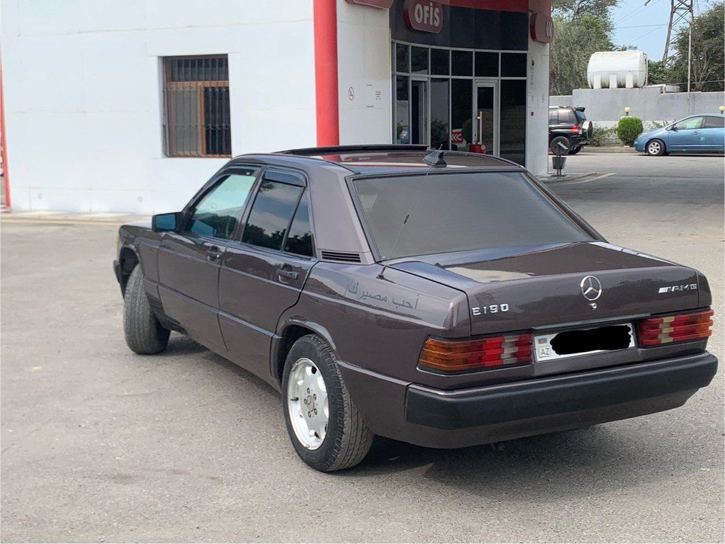 Mercedes 190, 2.0 L, 1992 il, 258 000 km — Avtomobillər, Sumqayıt (6)