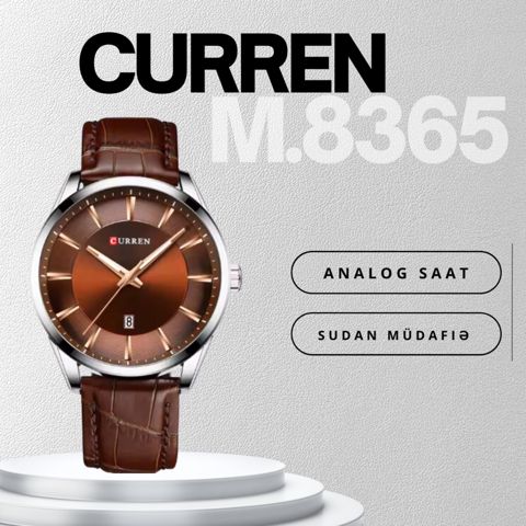 Qol saatı Curren M.8365 Brown — Bakı