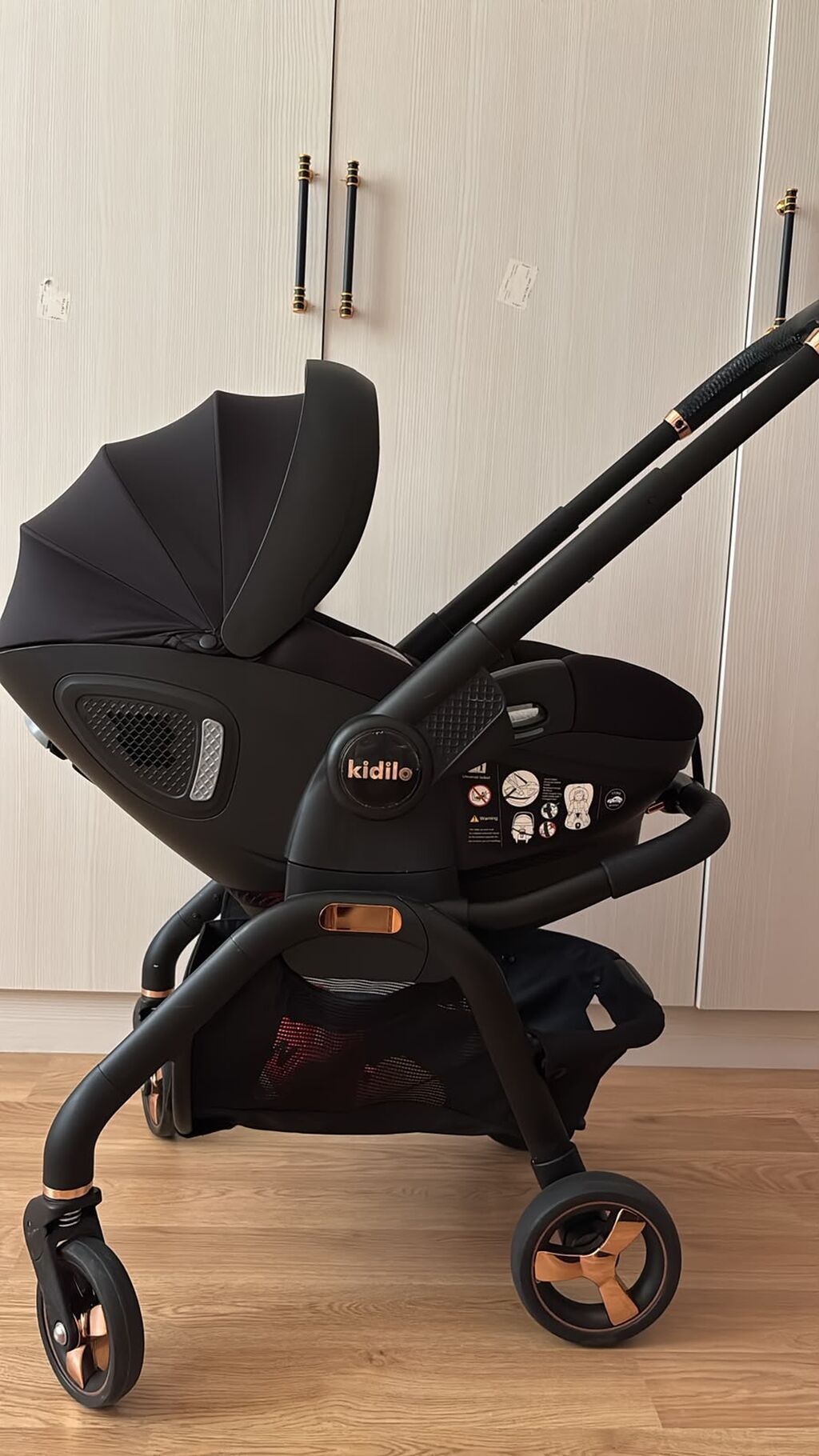 Kidilo 3‑ü‑1‑də uşaq arabası və avtomobil oturacağı sistemi - Şassi — Arabalalar, Bakı